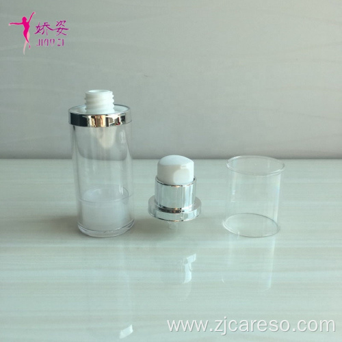 Round Shape AS Single Wall Airless Pump Bottle